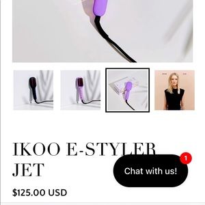 Brand new ikoo straightening brush